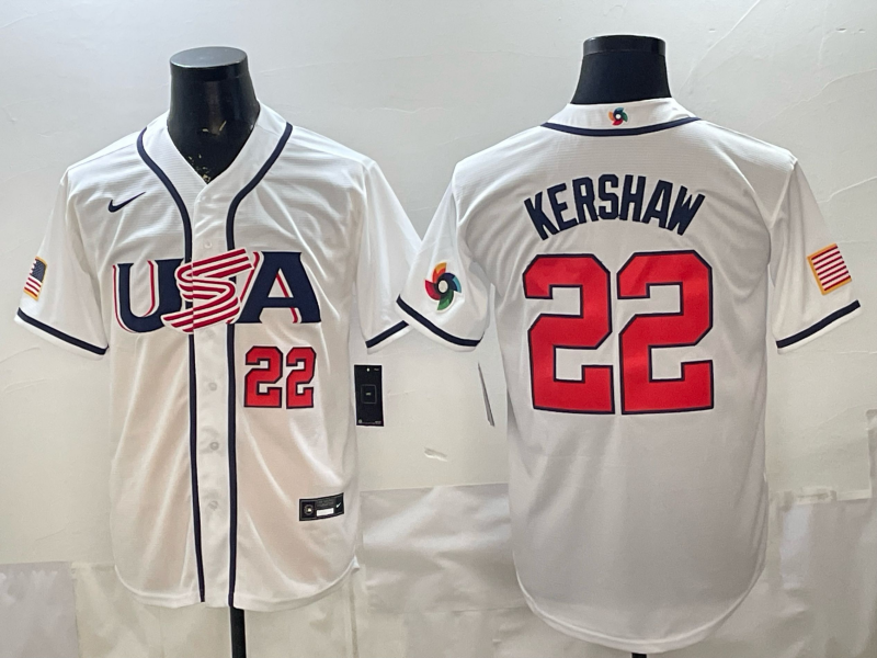 Men 2026 World cup white MLB Nike jersey 0019